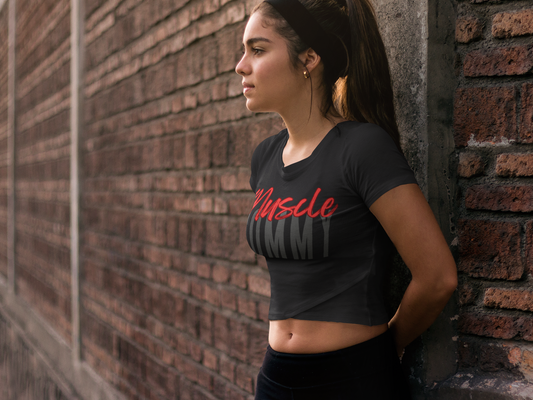 Muscle Mommy crop top