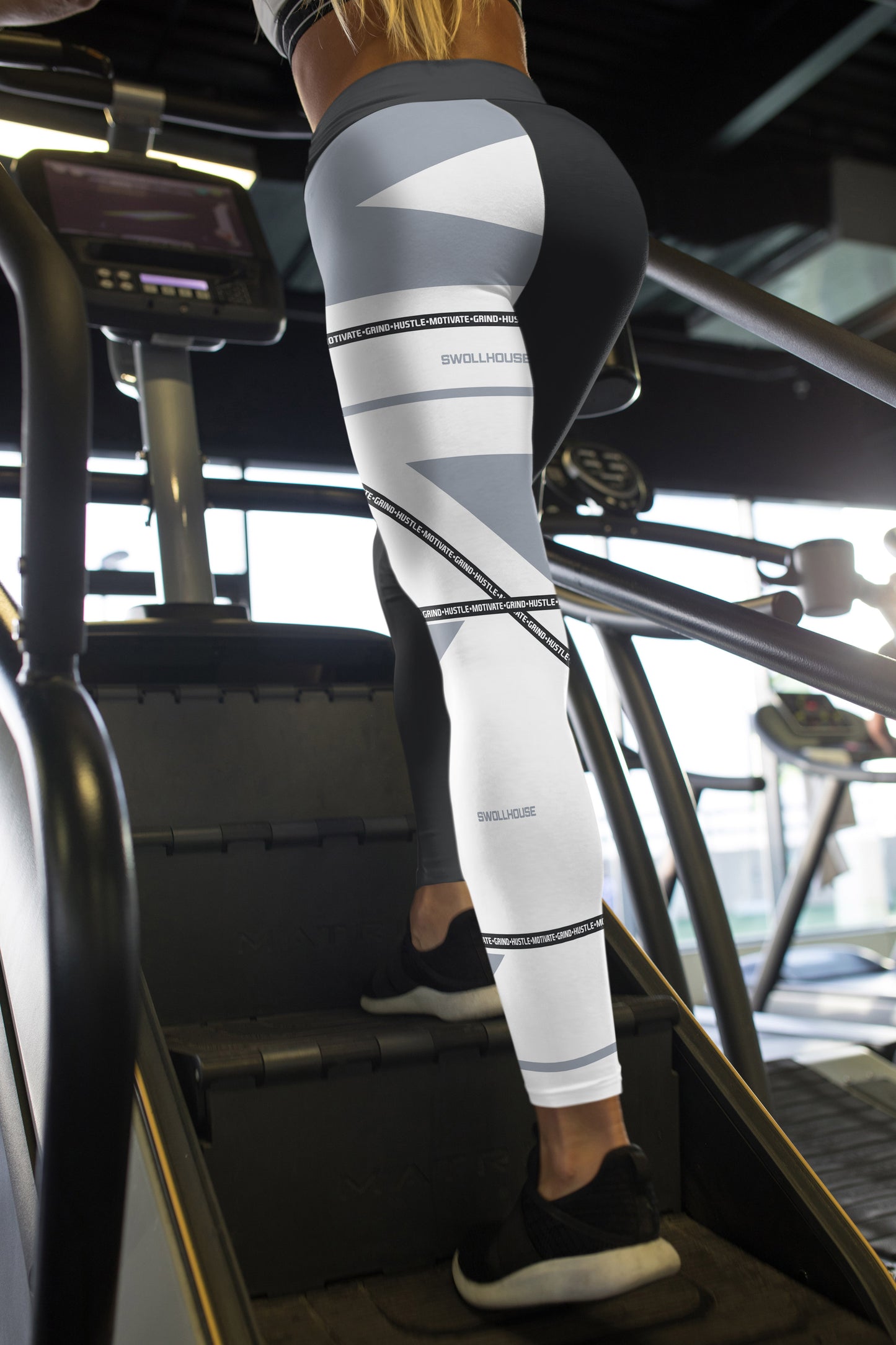 Hustle Grind Motivate Leggings