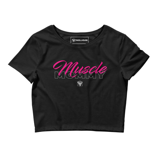 Muscle Mommy Women’s Crop Tee