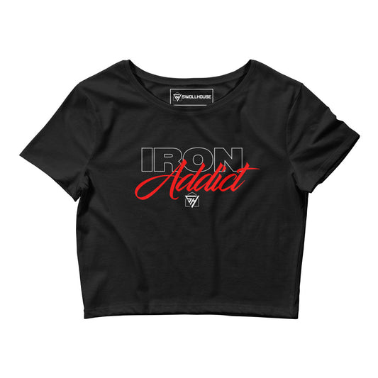 Iron Addict Women’s Crop Tee