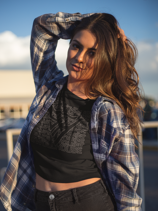 SWOLLHOUSE repeat crop top